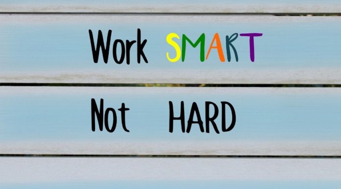 Working Smart Not Hard money mindset