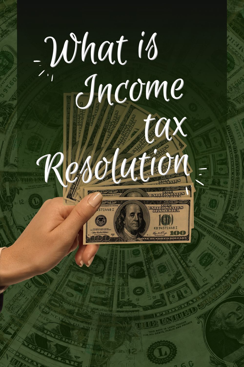 What is Income Tax Resolution?